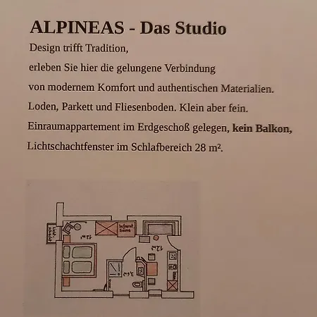 Alpineas Daire Leutasch